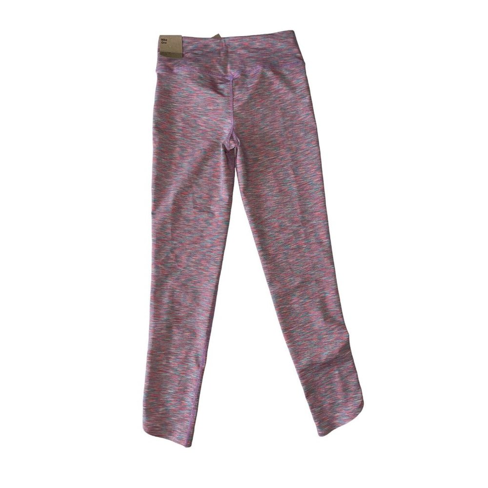 Nike Big Girls Dri-Fit One‎ Printed Training Tights Size L